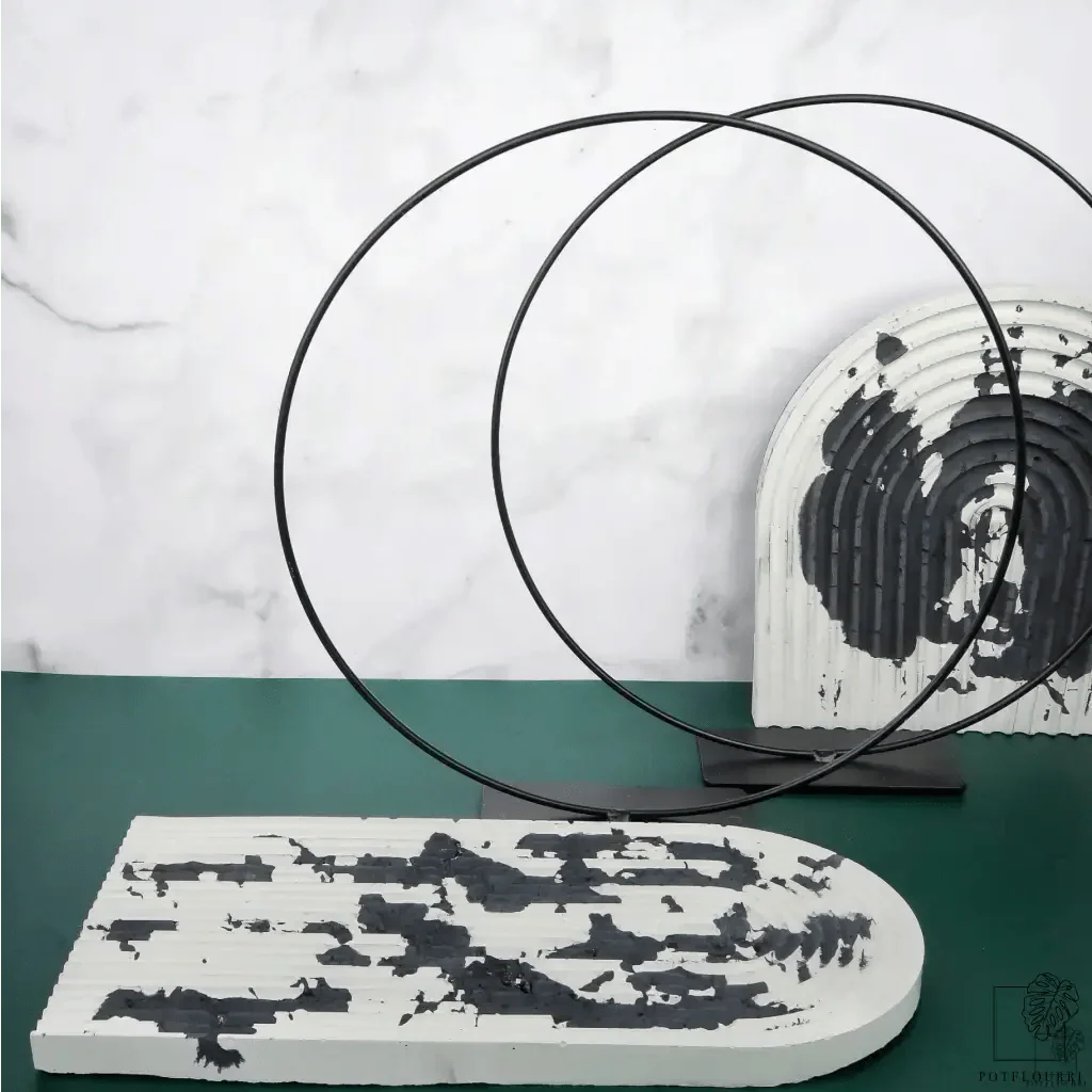 AIRPLANT HOLDER - RING BLACK - Image 3