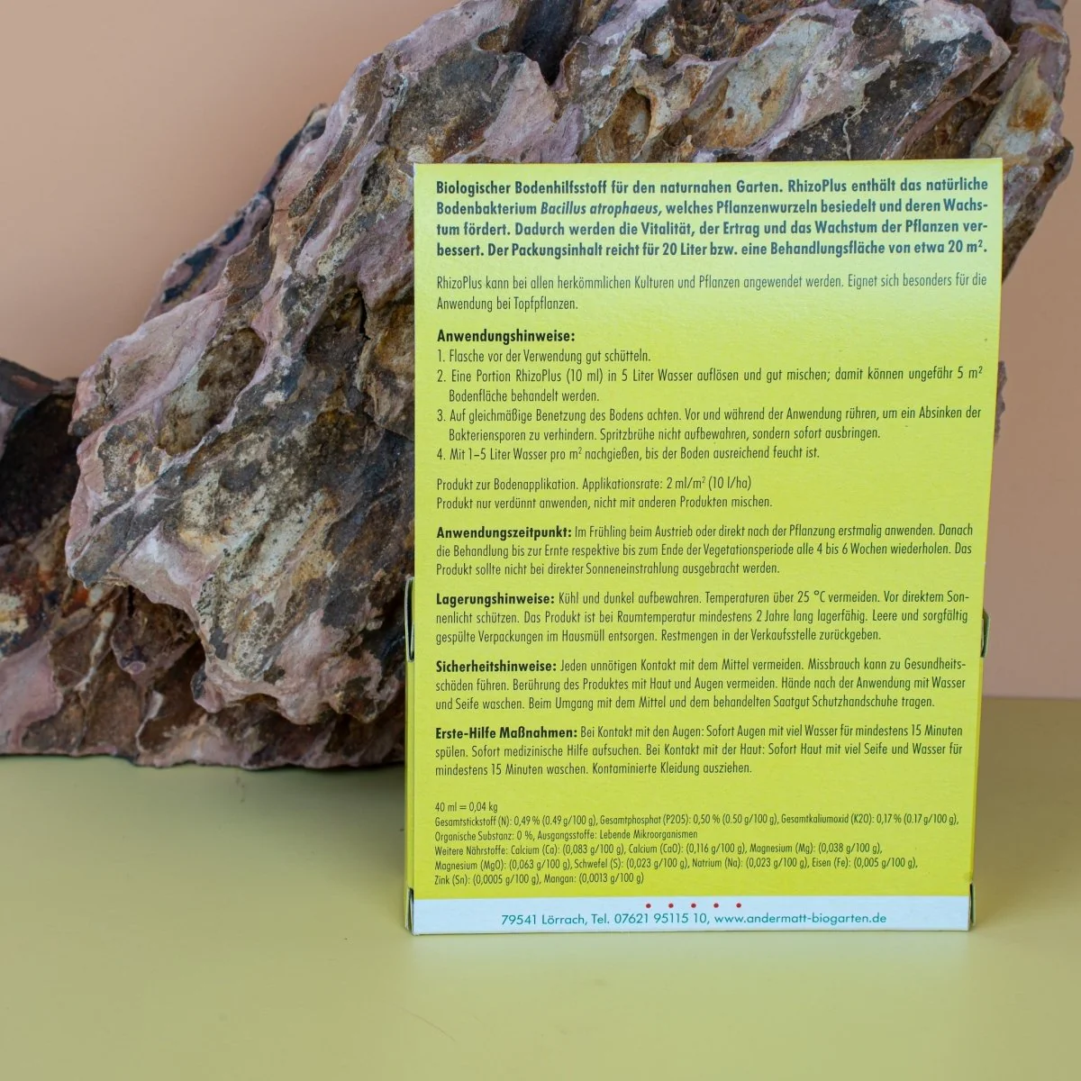 DÜNGER - ANDERMATT BODENAKTIVATOR RHIZOPLUS - Image 4