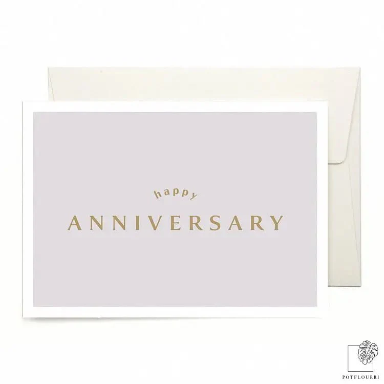 KARTE HAPPY ANNIVERSARY