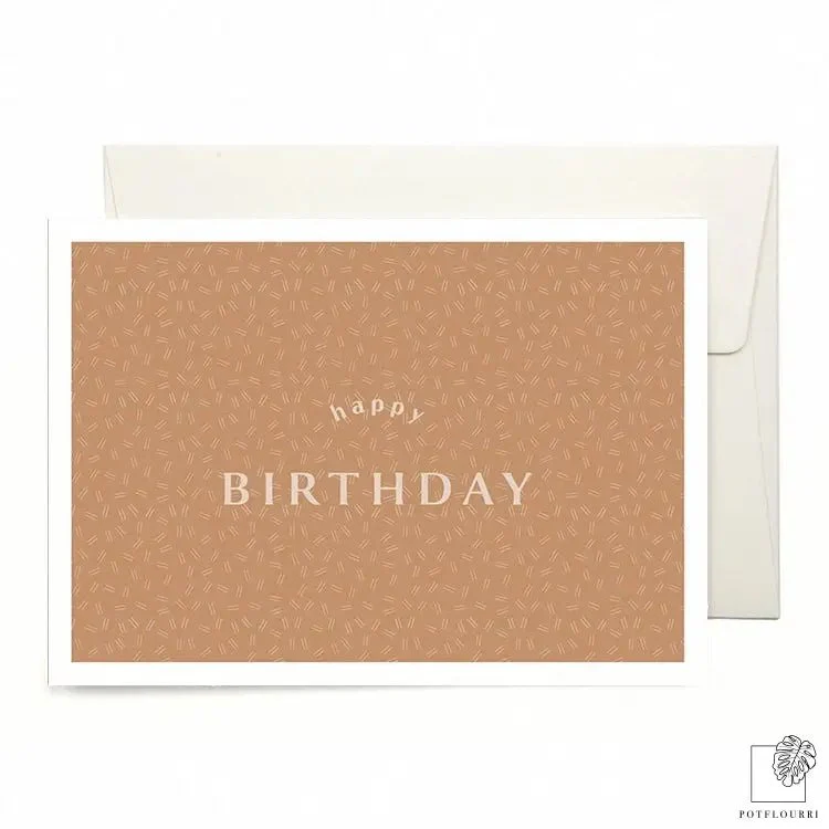 KARTE HAPPY BIRTHDAY