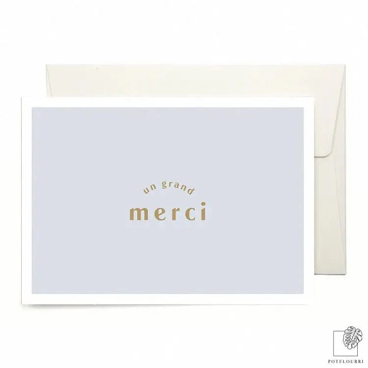 KARTE UN GRAND MERCI