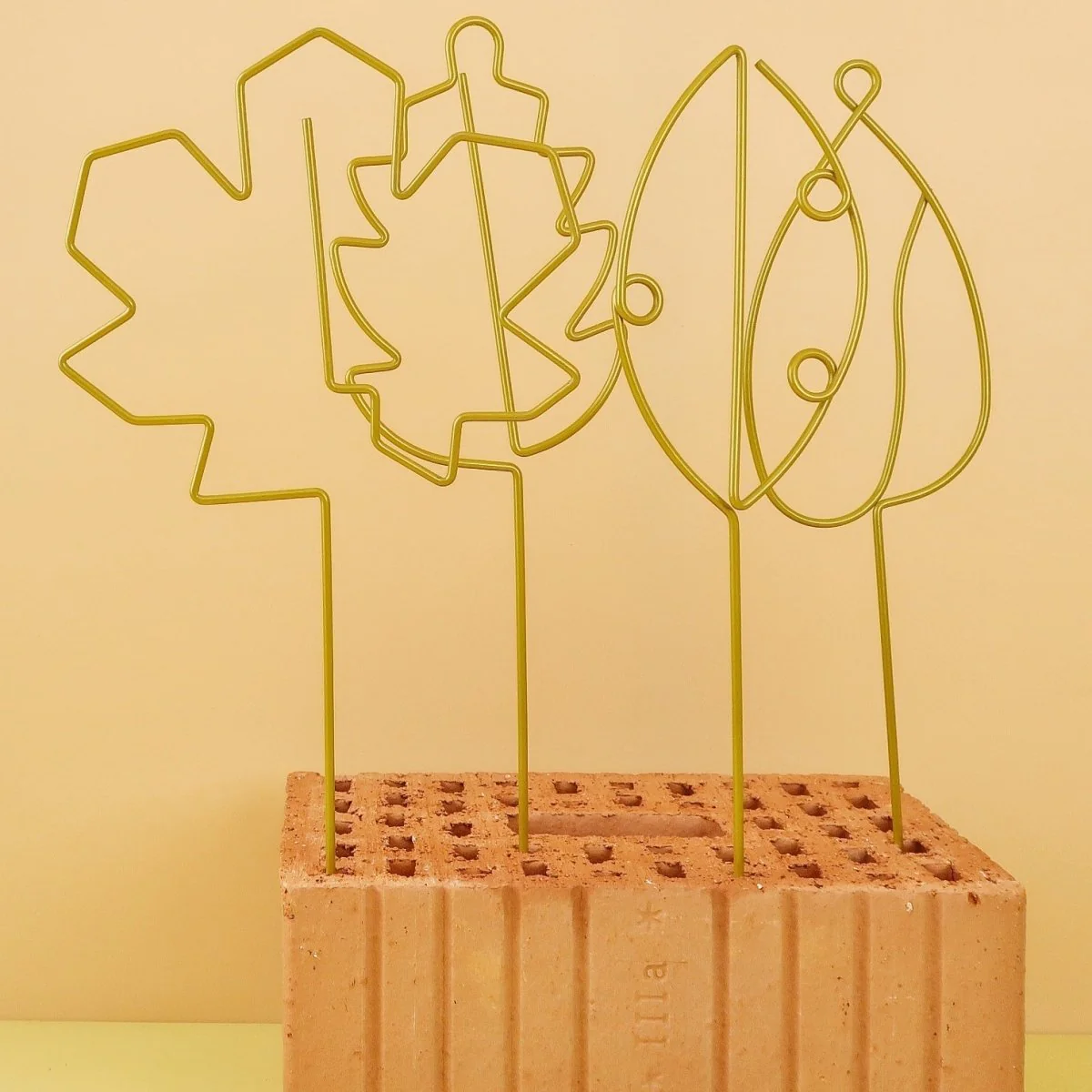 PFLANZENSTÜTZE - ESSCHERT LEAF GOLD - Image 4