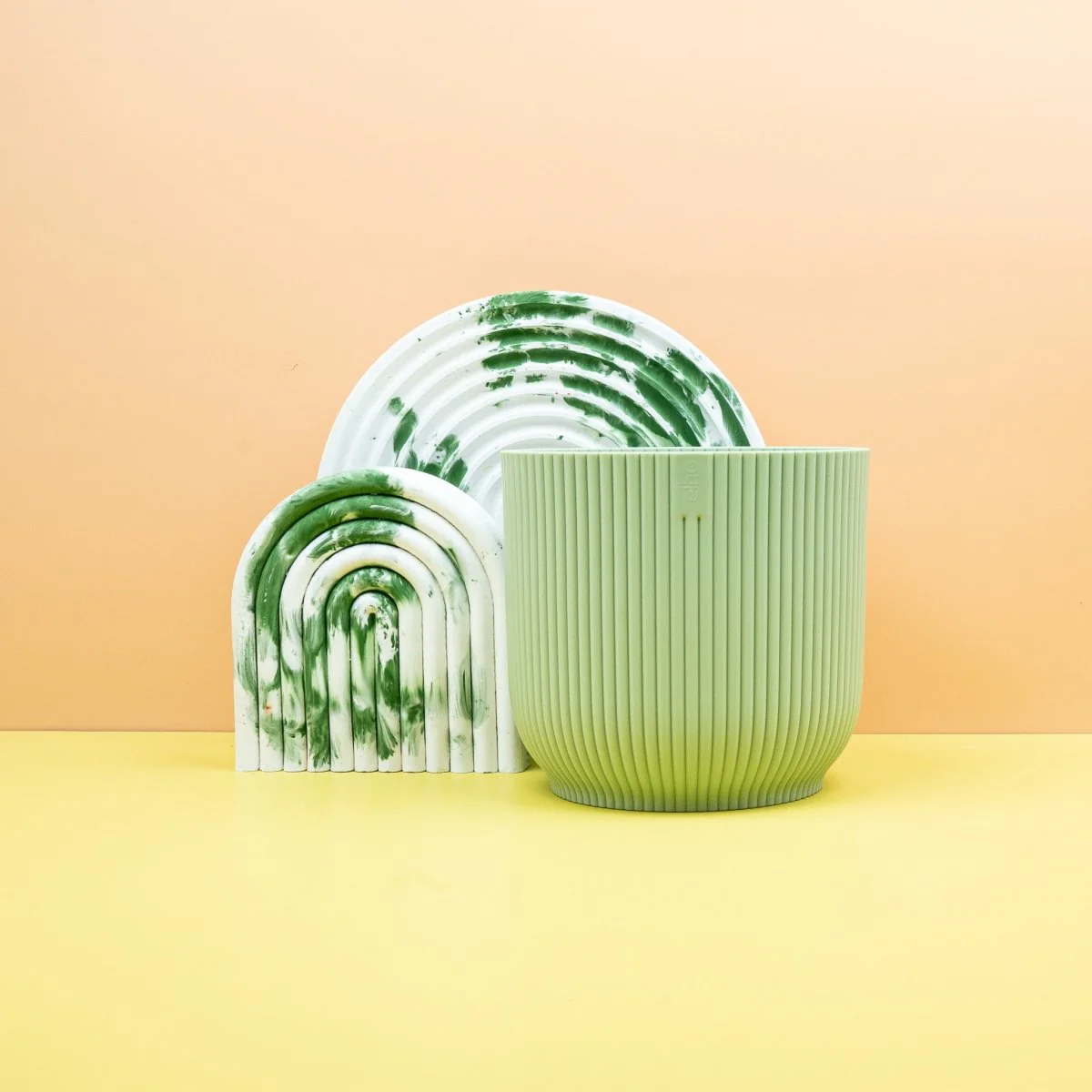 ÜBERTOPF ELHO VIBES FOLD RUND SORBETGRÜN - Image 3